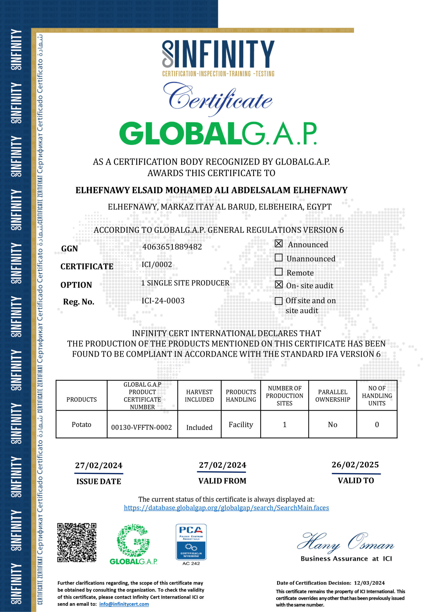 Global G.A.P